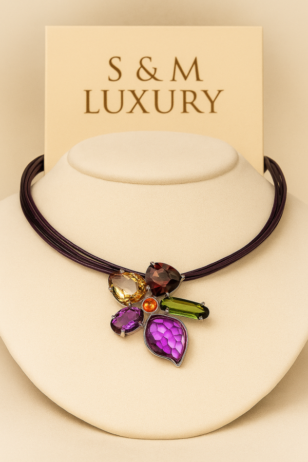 Swarovski Crystal Flower Heritage Necklace